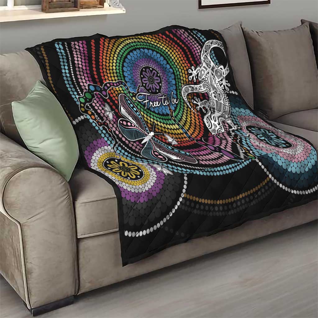 Sydney Pride Aboriginal Quilt Free To Be