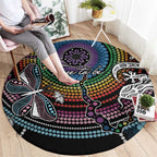 Sydney Pride Aboriginal Round Carpet Free To Be