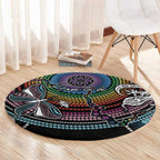Sydney Pride Aboriginal Round Carpet Free To Be