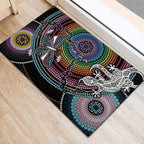 Sydney Pride Aboriginal Rubber Doormat Free To Be