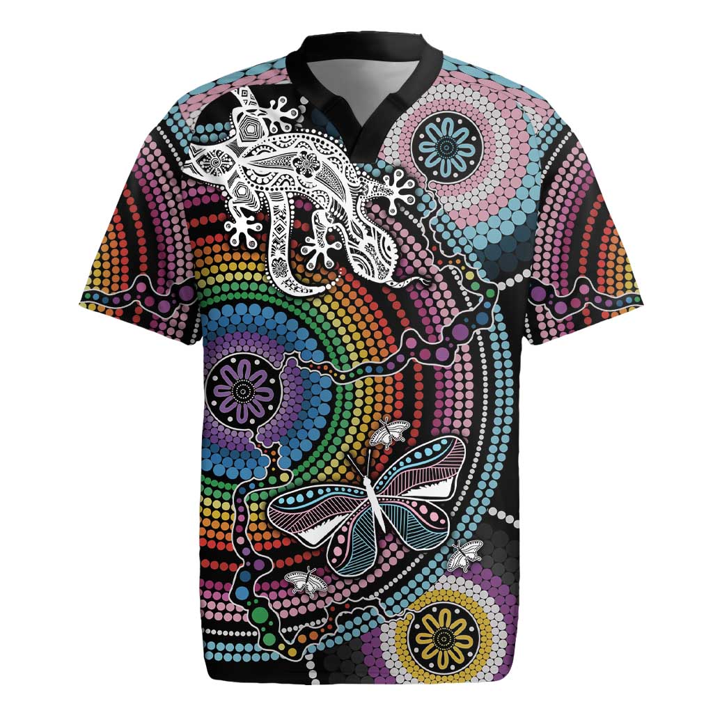 Sydney Pride Aboriginal Rugby Jersey Free To Be