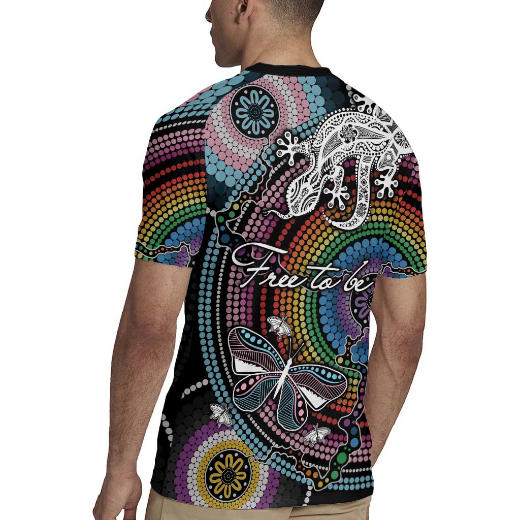 Sydney Pride Aboriginal Rugby Jersey Free To Be