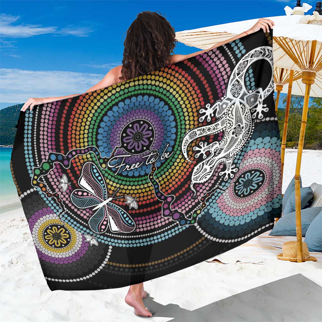 Sydney Pride Aboriginal Sarong Free To Be