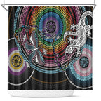 Sydney Pride Aboriginal Shower Curtain Free To Be