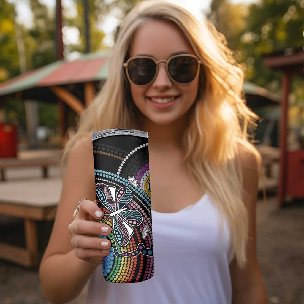 Sydney Pride Aboriginal Skinny Tumbler Free To Be