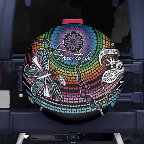 Sydney Pride Aboriginal Spare Tire Cover Free To Be