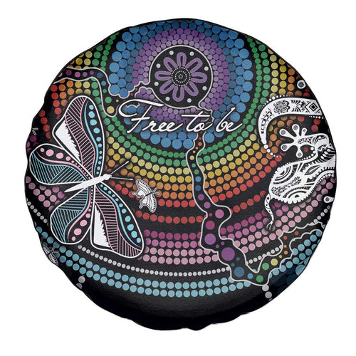 Sydney Pride Aboriginal Spare Tire Cover Free To Be