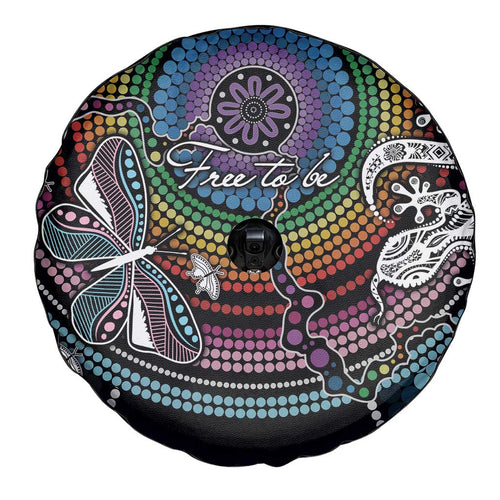 Sydney Pride Aboriginal Spare Tire Cover Free To Be