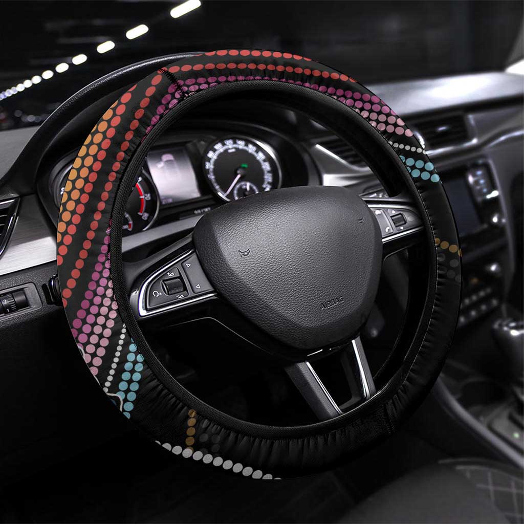 Sydney Pride Aboriginal Steering Wheel Cover Free To Be