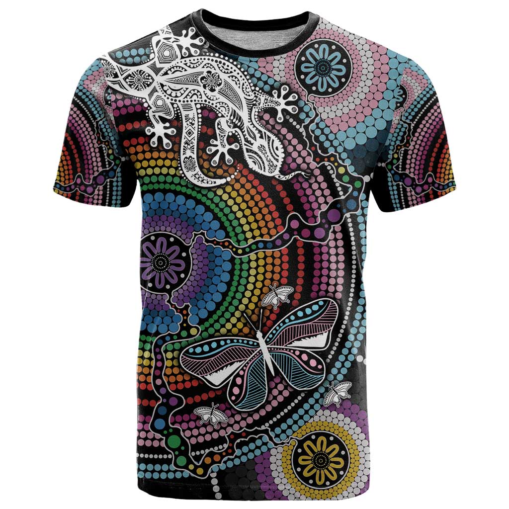 Sydney Pride Aboriginal T Shirt Free To Be