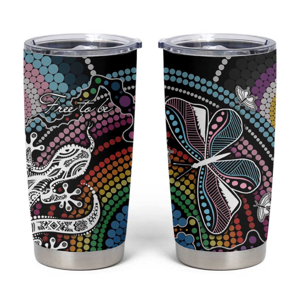 Sydney Pride Aboriginal Tumbler Cup Free To Be