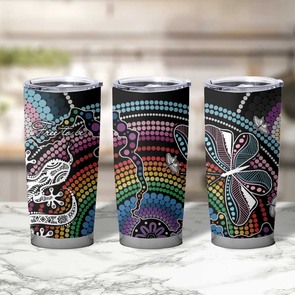 Sydney Pride Aboriginal Tumbler Cup Free To Be