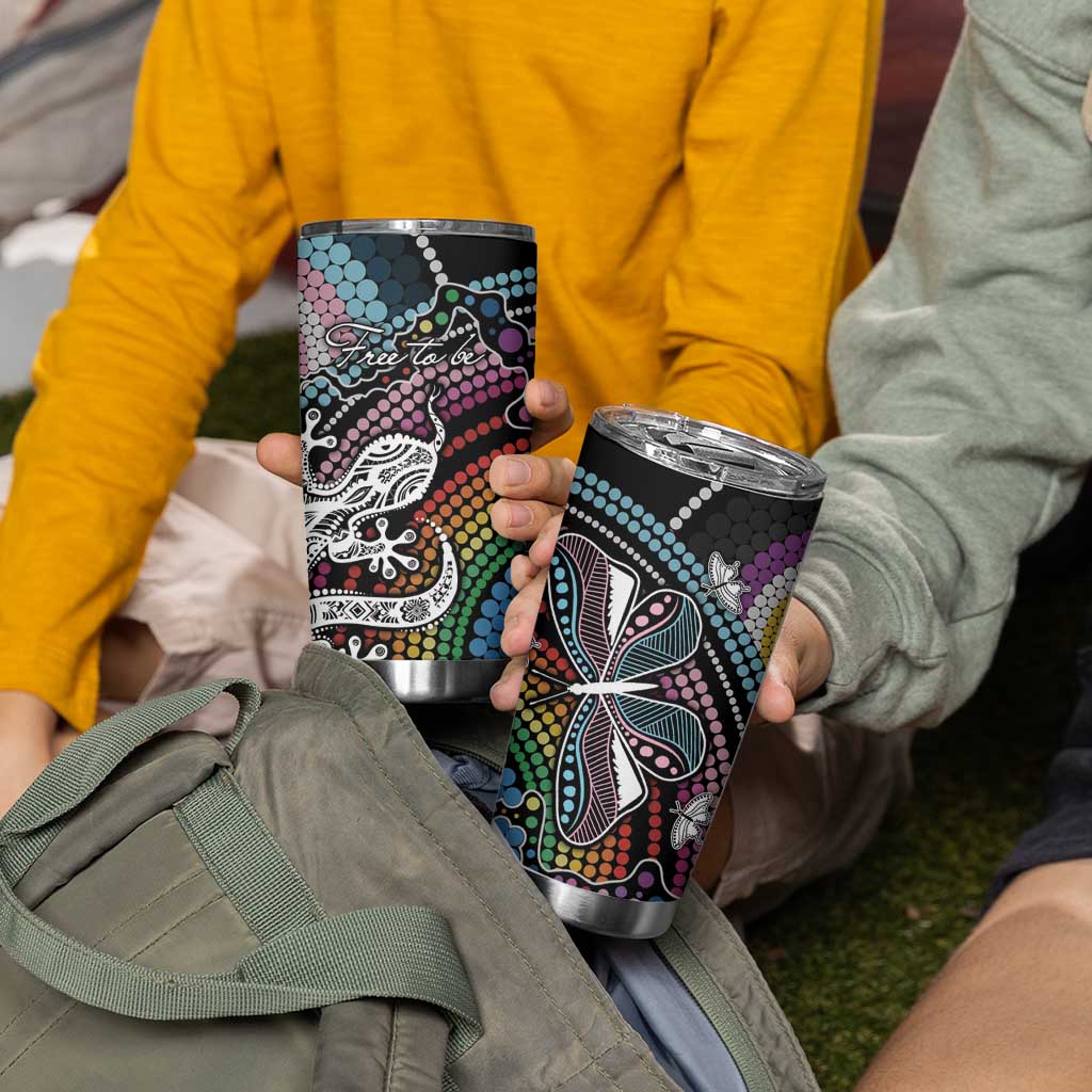 Sydney Pride Aboriginal Tumbler Cup Free To Be