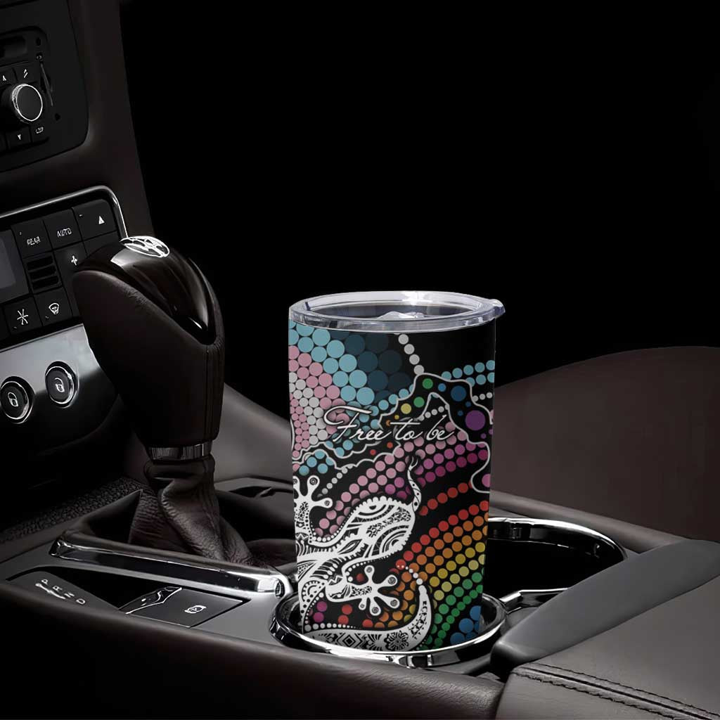 Sydney Pride Aboriginal Tumbler Cup Free To Be