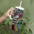 Sydney Pride Aboriginal Tumbler With Handle Free To Be