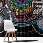 Sydney Pride Aboriginal Window Curtain Free To Be