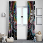 Sydney Pride Aboriginal Window Curtain Free To Be