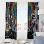 Sydney Pride Aboriginal Window Curtain Free To Be