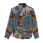 Sydney Pride Aboriginal Women Casual Shirt Free To Be