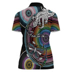 Sydney Pride Aboriginal Women Polo Shirt Free To Be