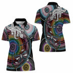 Sydney Pride Aboriginal Women Polo Shirt Free To Be