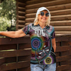 Sydney Pride Aboriginal Women Polo Shirt Free To Be