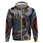 Sydney Pride Aboriginal Zip Hoodie Free To Be