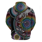 Sydney Pride Aboriginal Zip Hoodie Free To Be
