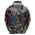 Sydney Pride Aboriginal Zip Hoodie Free To Be