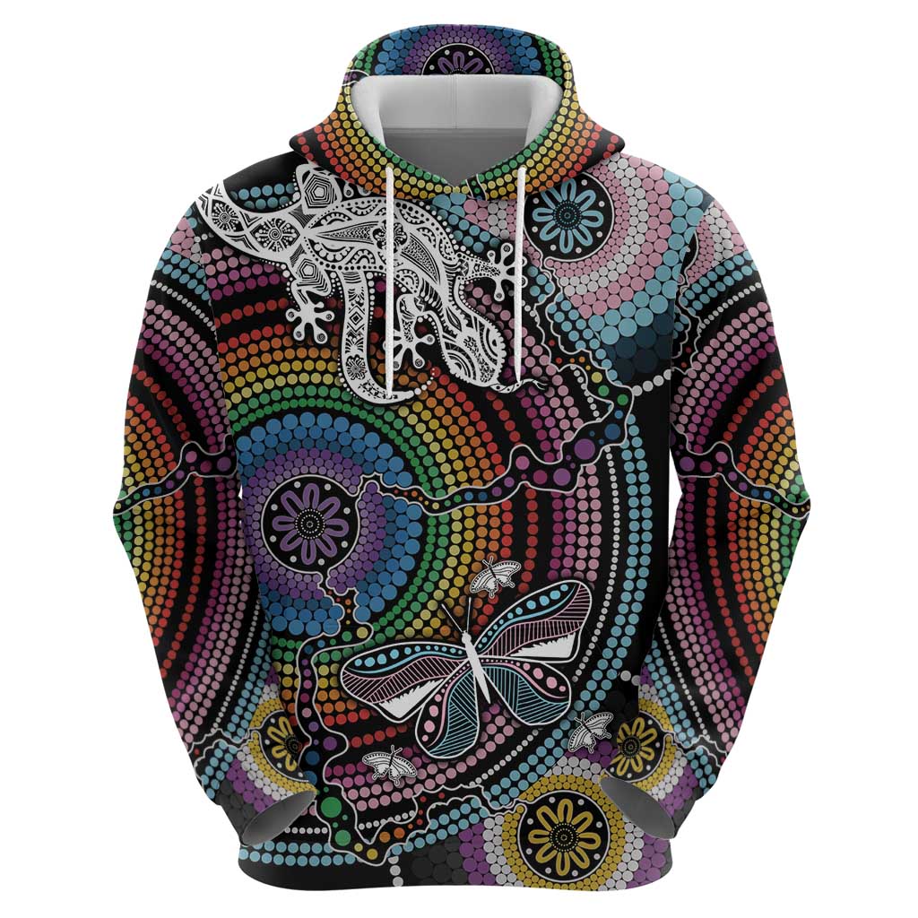 Sydney Pride Aboriginal Zip Hoodie Free To Be