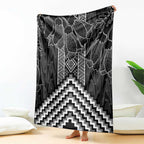Aotearoa Taniko Pattern Blanket Poutama Mix Kowhai Flowers