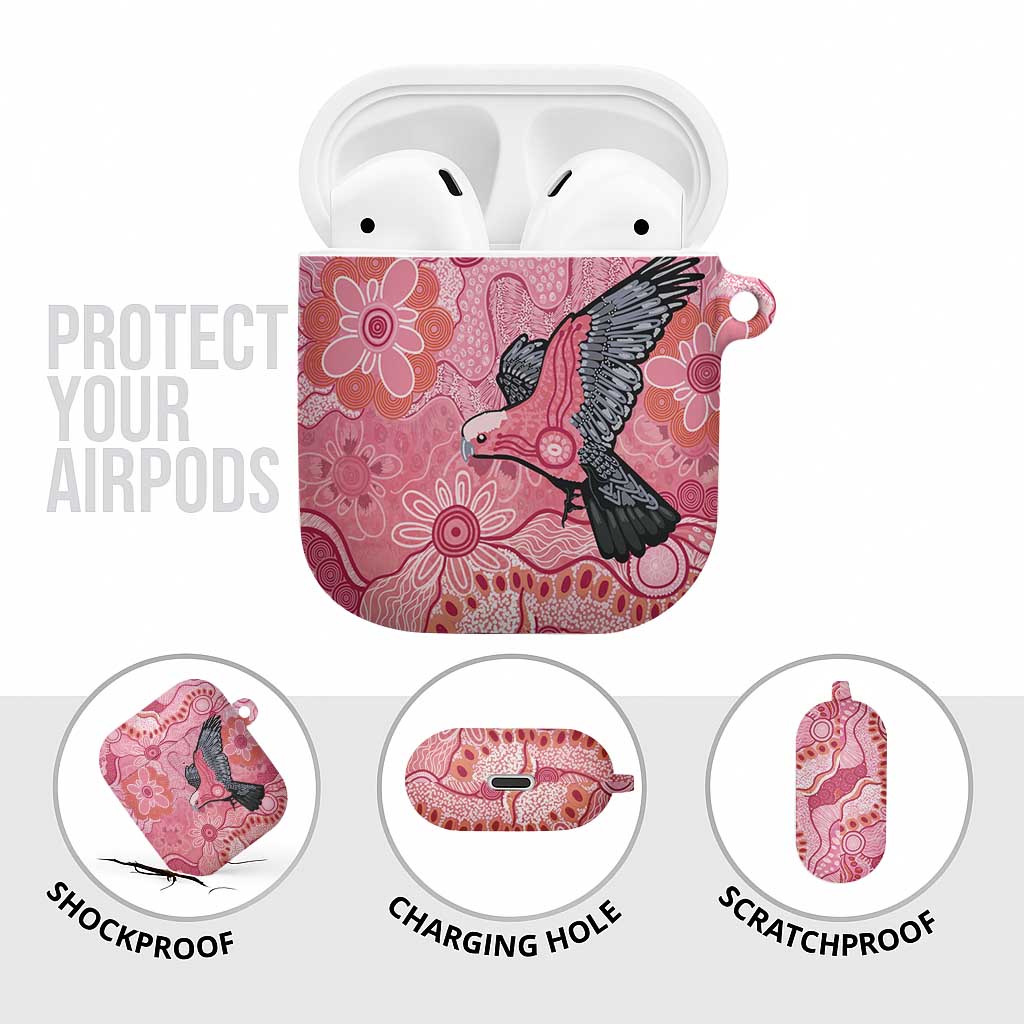 NAIDOC Week Aussie Indigenous AirPods Case Aboriginal Galah Bird Contemporary Art