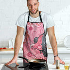 NAIDOC Week Aussie Indigenous Apron Aboriginal Galah Bird Contemporary Art