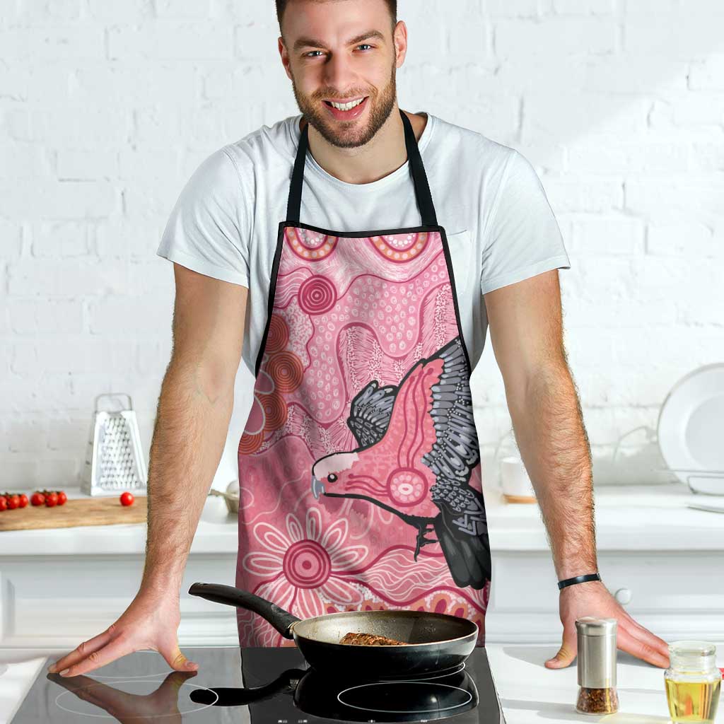 NAIDOC Week Aussie Indigenous Apron Aboriginal Galah Bird Contemporary Art