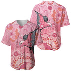NAIDOC Week Aussie Indigenous Baseball Jersey Aboriginal Galah Bird Contemporary Art