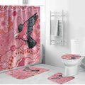 NAIDOC Week Aussie Indigenous Bathroom Set Aboriginal Galah Bird Contemporary Art