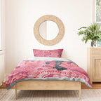 NAIDOC Week Aussie Indigenous Bedding Set Aboriginal Galah Bird Contemporary Art