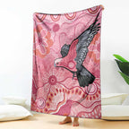NAIDOC Week Aussie Indigenous Blanket Aboriginal Galah Bird Contemporary Art