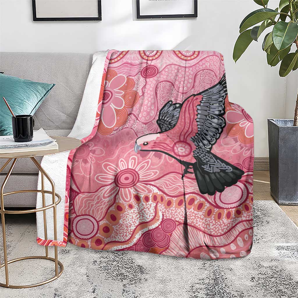 NAIDOC Week Aussie Indigenous Blanket Aboriginal Galah Bird Contemporary Art