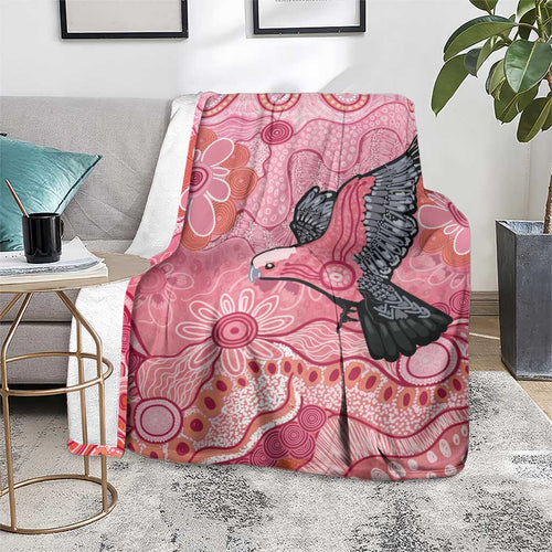 NAIDOC Week Aussie Indigenous Blanket Aboriginal Galah Bird Contemporary Art