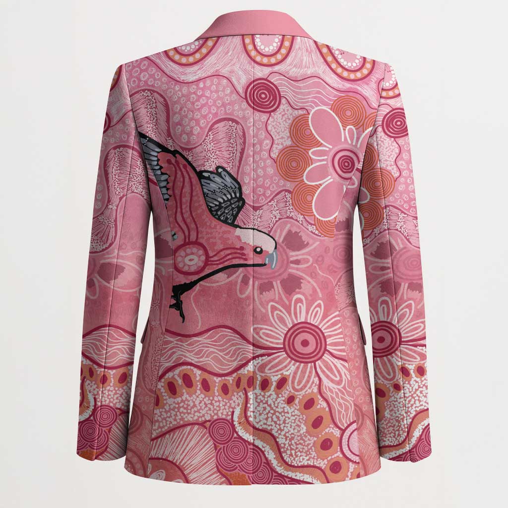 NAIDOC Week Aussie Indigenous Blazer Aboriginal Galah Bird Contemporary Art