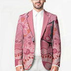 NAIDOC Week Aussie Indigenous Blazer Aboriginal Galah Bird Contemporary Art
