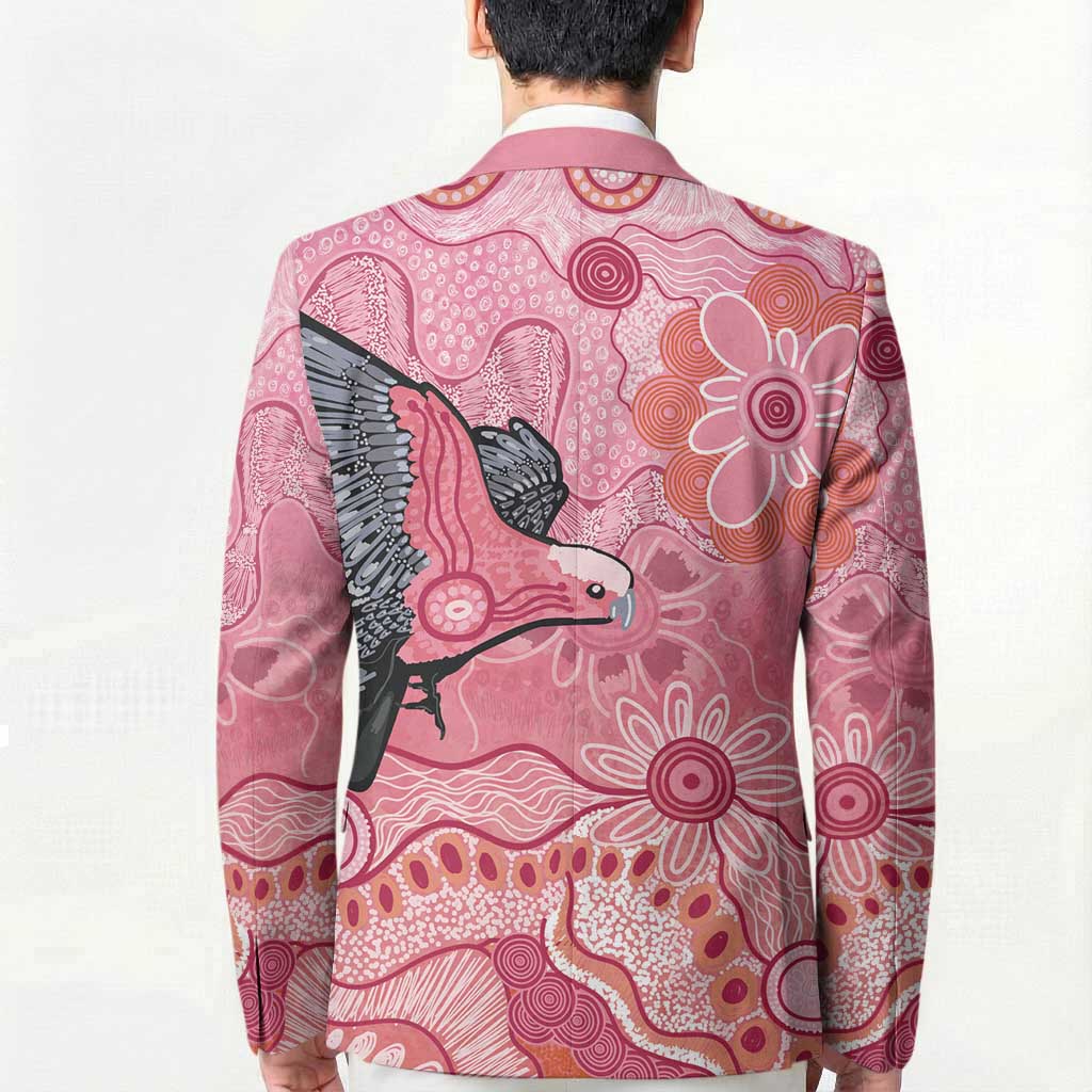 NAIDOC Week Aussie Indigenous Blazer Aboriginal Galah Bird Contemporary Art