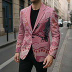 NAIDOC Week Aussie Indigenous Blazer Aboriginal Galah Bird Contemporary Art