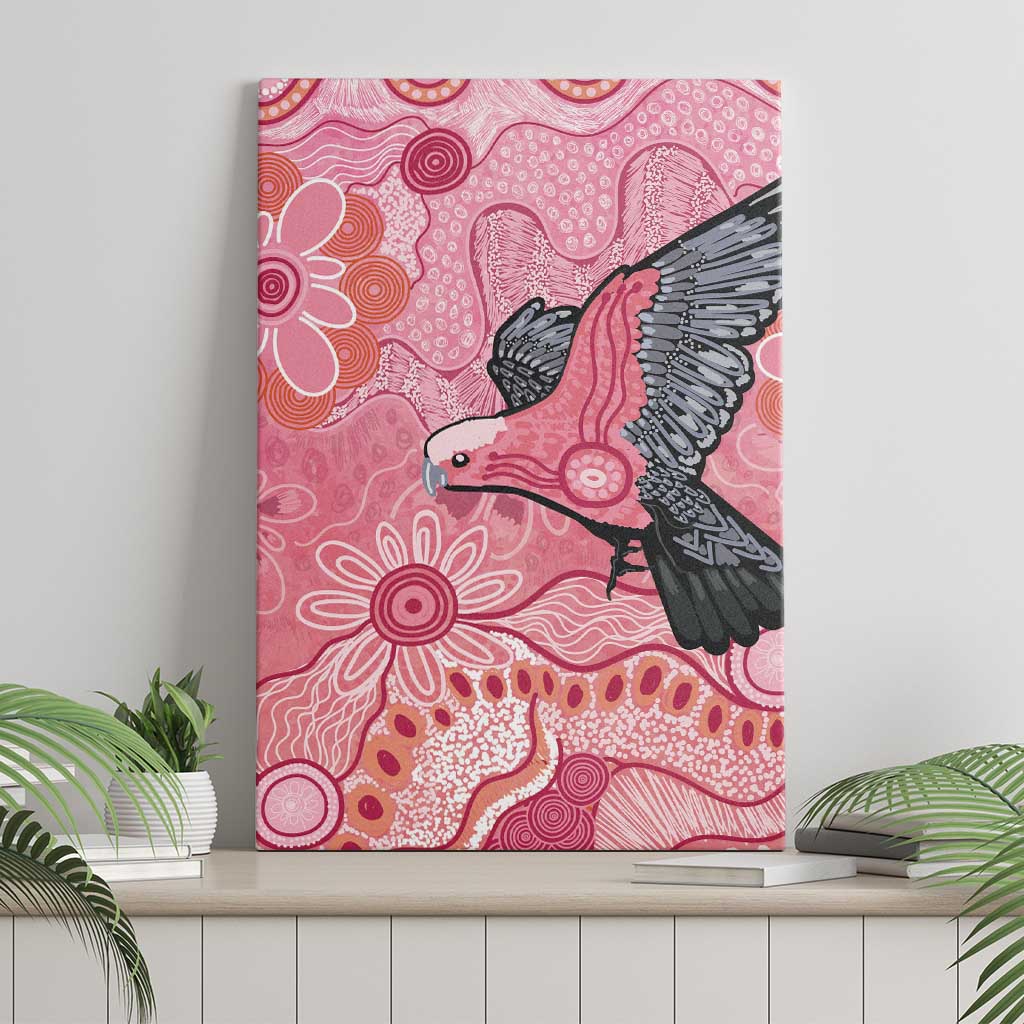 NAIDOC Week Aussie Indigenous Canvas Wall Art Aboriginal Galah Bird Contemporary Art