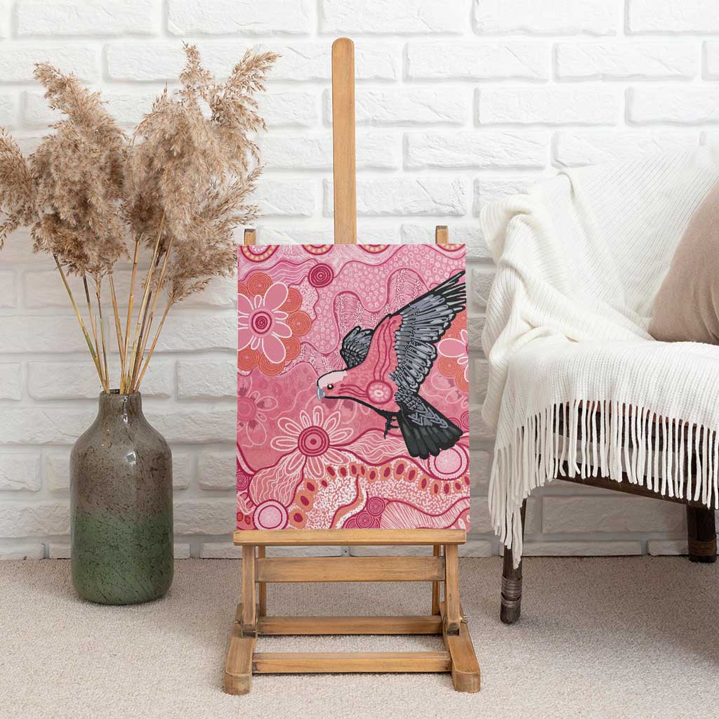 NAIDOC Week Aussie Indigenous Canvas Wall Art Aboriginal Galah Bird Contemporary Art