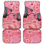 NAIDOC Week Aussie Indigenous Car Mats Aboriginal Galah Bird Contemporary Art
