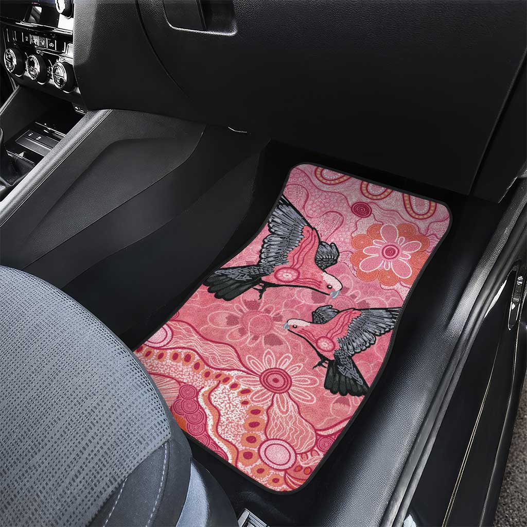 NAIDOC Week Aussie Indigenous Car Mats Aboriginal Galah Bird Contemporary Art