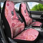 NAIDOC Week Aussie Indigenous Car Seat Cover Aboriginal Galah Bird Contemporary Art