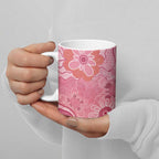 NAIDOC Week Aussie Indigenous Ceramic Mug Aboriginal Galah Bird Contemporary Art